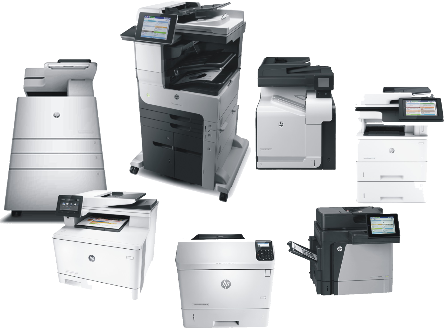 we service printer brands transparent